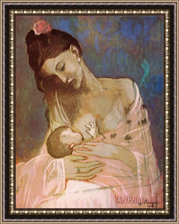Pablo Picasso Maternity Framed Print