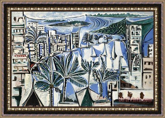 Pablo Picasso The Bay of Cannes Framed Painting