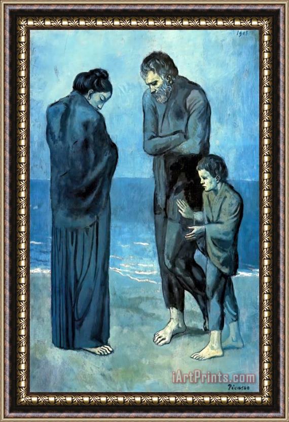 Pablo Picasso The Tragedy Framed Print