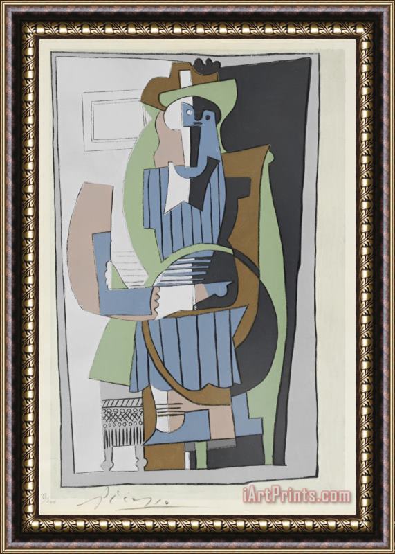 Pablo Picasso Untitled (abstraction) Framed Print
