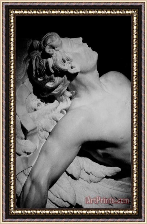 Paul Ambroise Slodtz The Fall of Icarus Framed Print