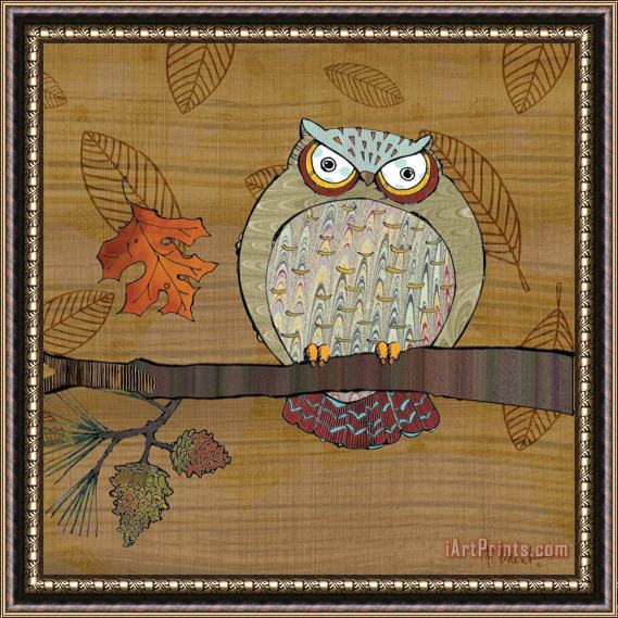 Paul Brent Awesome Owls III Framed Print
