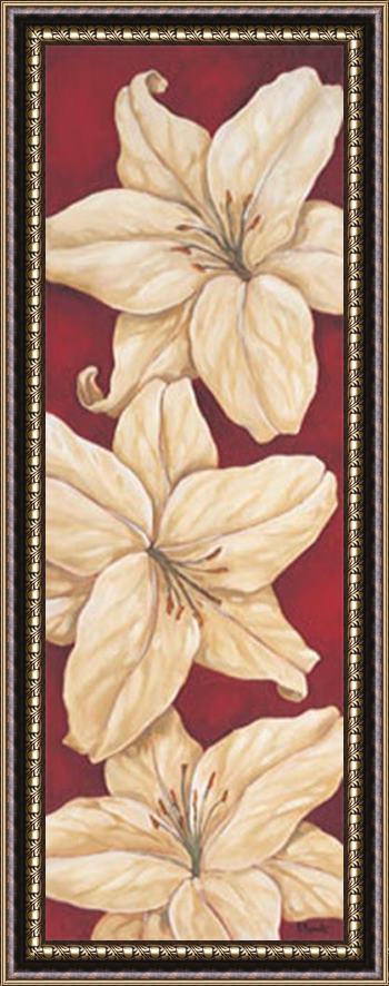 Paul Brent Bella Grande Lilies Framed Painting