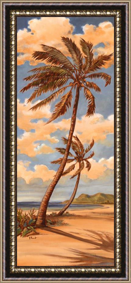 Paul Brent Palm Breeze I Framed Painting