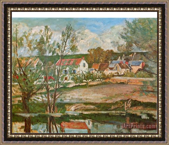 Paul Cezanne Dans La Vallee De L Oise Framed Painting