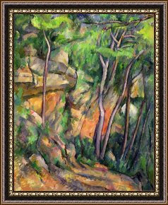 Paul Cézanne, Trees and Rocks in the Park of the Château Noir, circa 1904