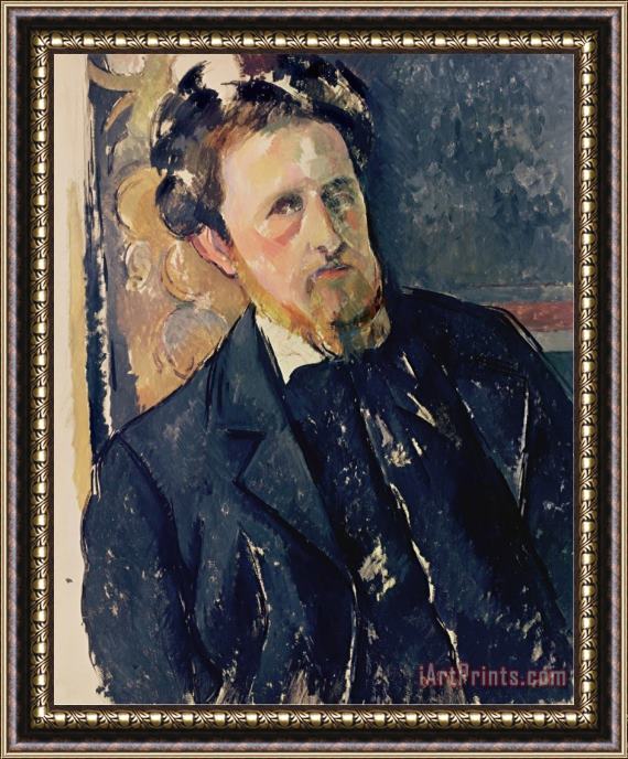 Paul Cezanne Portrait of Joachim Gasquet 1873 1921 1896 97 Framed Painting