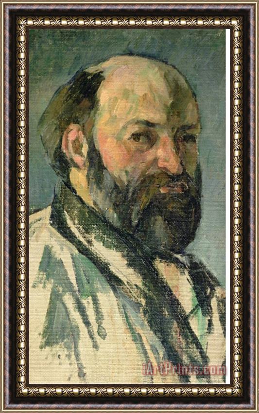 Paul Cezanne Self Portrait Circa 1877 80 Framed Print