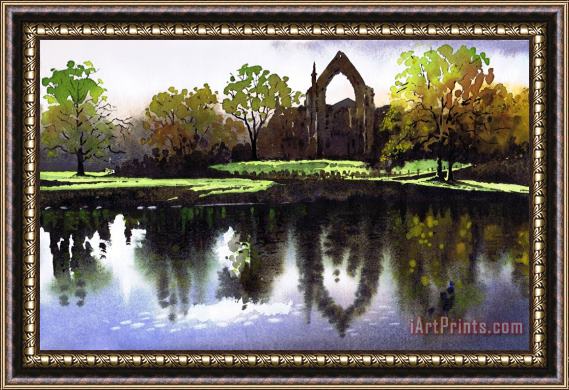 Paul Dene Marlor Bolton Abbey Framed Painting