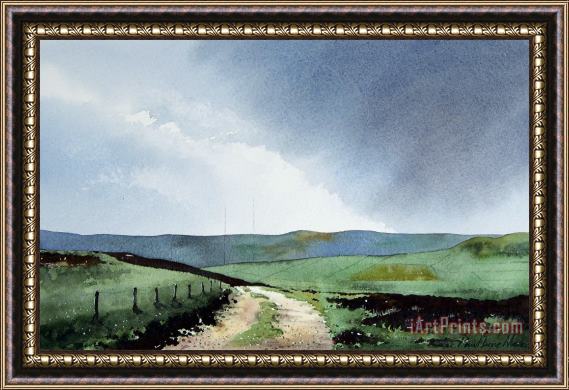 Paul Dene Marlor View over Pole Moor Framed Print