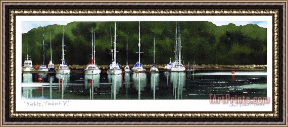 Paul Dene Marlor Yachts Tarbert V Framed Print