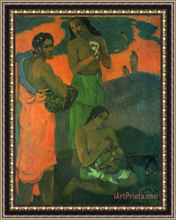 Paul Gauguin Motherhood Framed Print