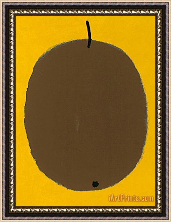 Paul Klee Apple C 1934 Framed Painting