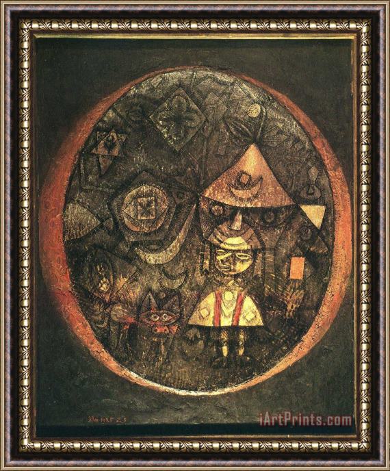Paul Klee Fairy Tale of The Dwarf 1925 Framed Print