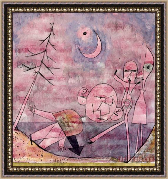 Paul Klee Scene at The Water 1922 Framed Painting