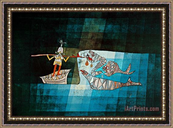 Paul Klee Sinbad The Sailor Framed Painting