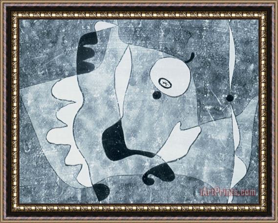Paul Klee Still Life with Apple Stilleben Mit Dem Apfel Framed Print