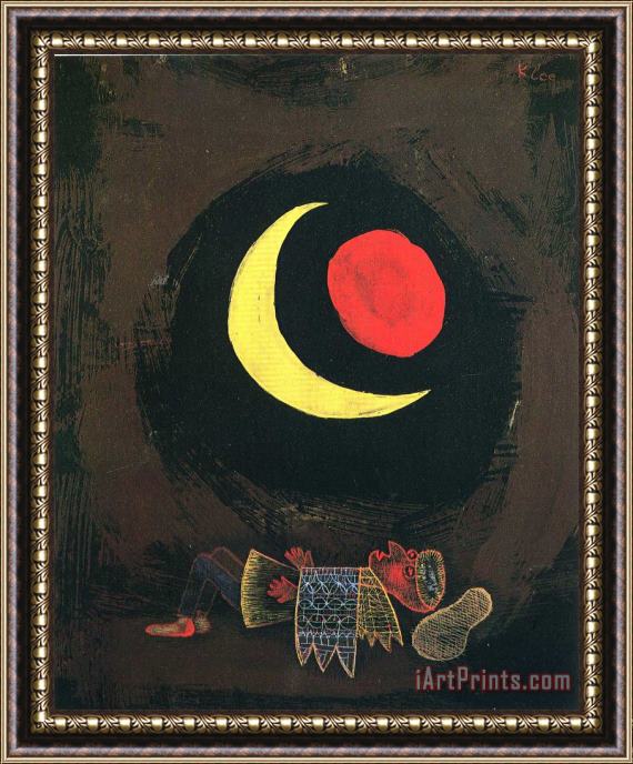 Paul Klee Strong Dream 1929 Framed Print