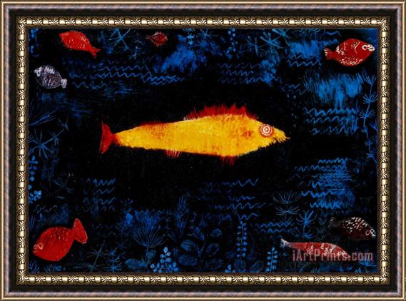 Paul Klee The Goldfish Framed Print