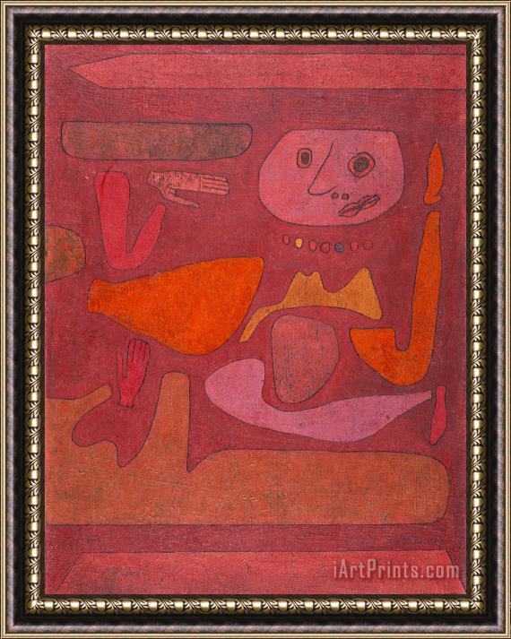 Paul Klee The Man of Confusion Framed Print