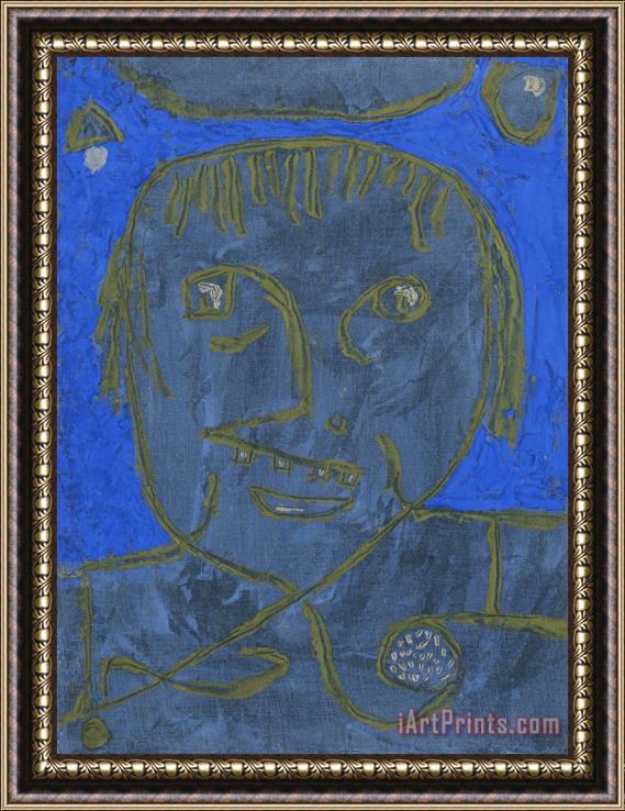 Paul Klee Young Man on The Eve Framed Painting