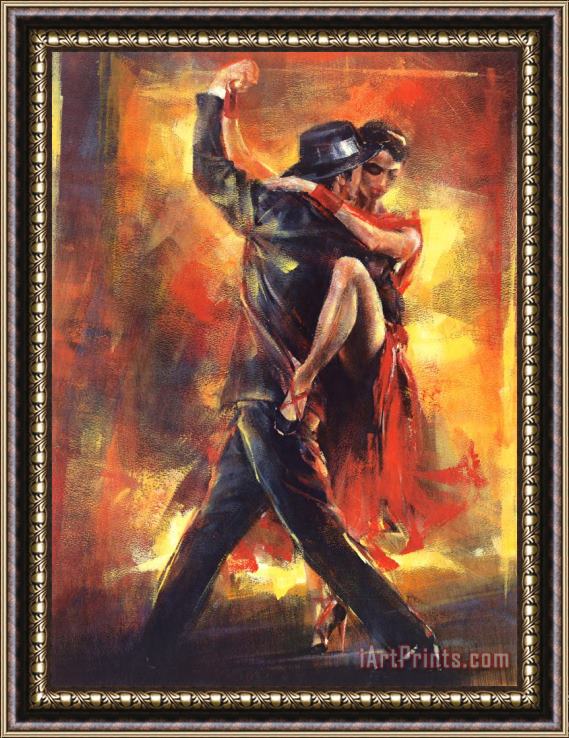 Pedro Alvarez Tango Argentino Framed Painting