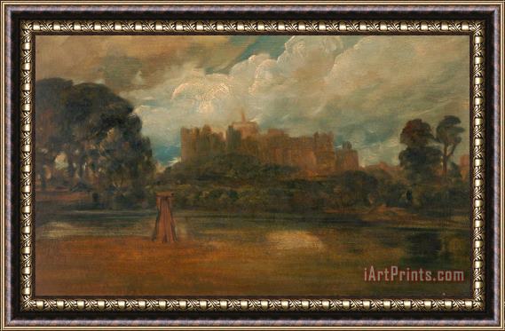 Peter de Wint Windsor Castle Framed Painting
