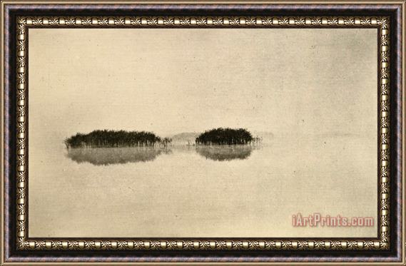 Peter Henry Emerson The Lone Lagoon Framed Painting