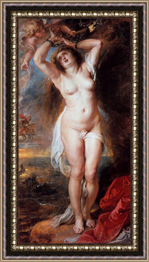Peter Paul Rubens Andromeda Framed Print