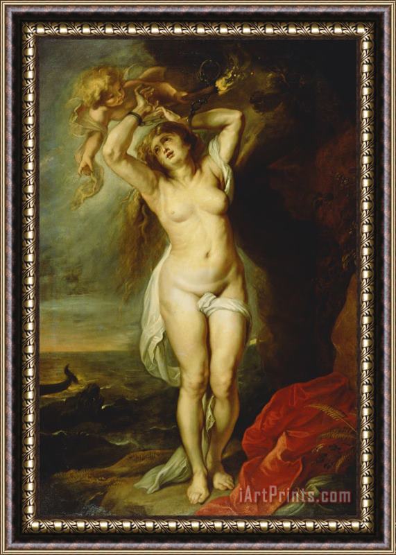 Peter Paul Rubens Andromeda Framed Painting