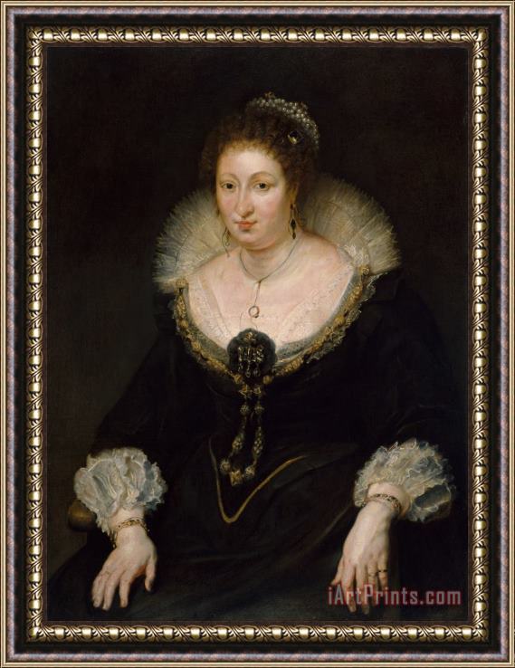 Peter Paul Rubens Lady Alethea Talbot, Countess of Arundel Framed Painting