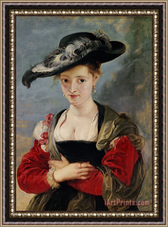 Peter Paul Rubens Portrait of Susanna Lunden Framed Print