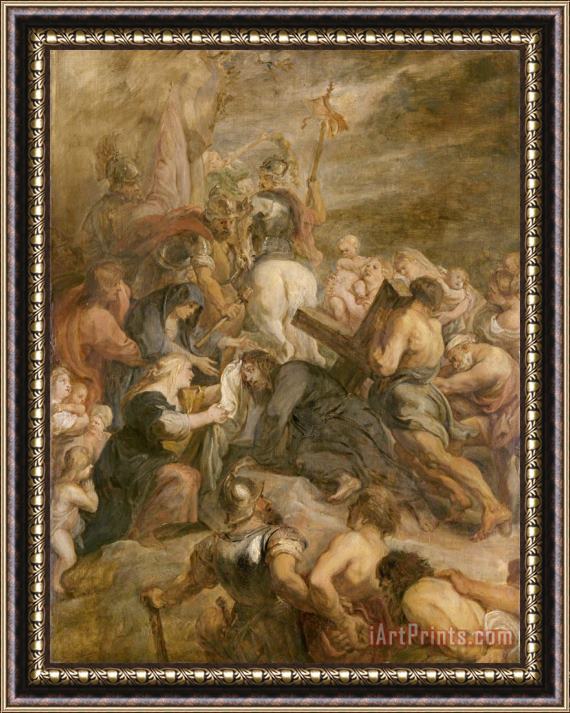 Peter Paul Rubens The Carrying of The Cross Framed Print
