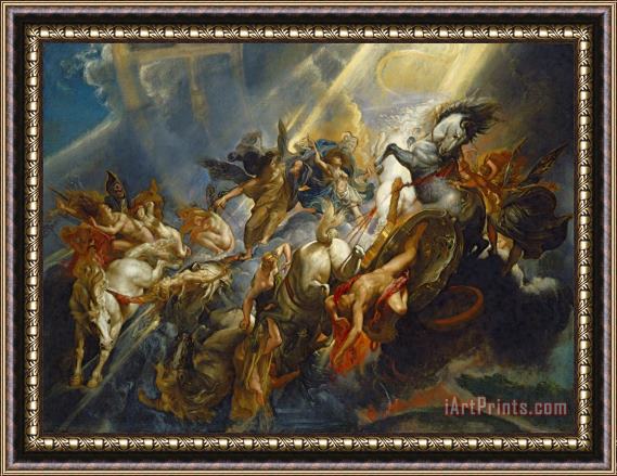 Peter Paul Rubens The Fall Of Phaeton Framed Print