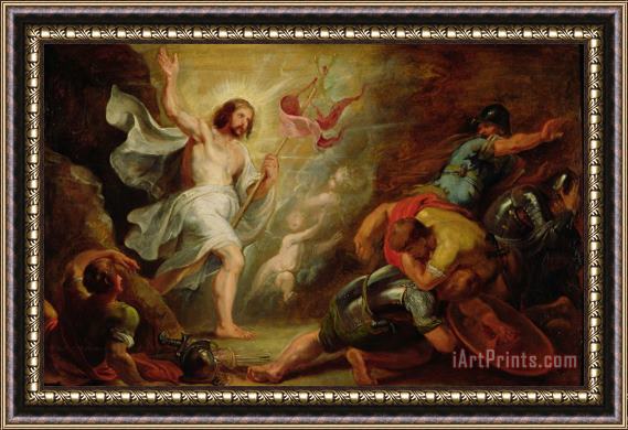 Peter Paul Rubens The Resurrection of Christ Framed Print