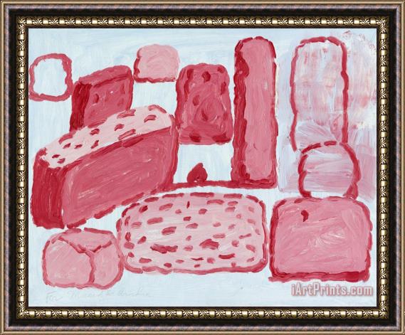 Philip Guston Roma Framed Painting