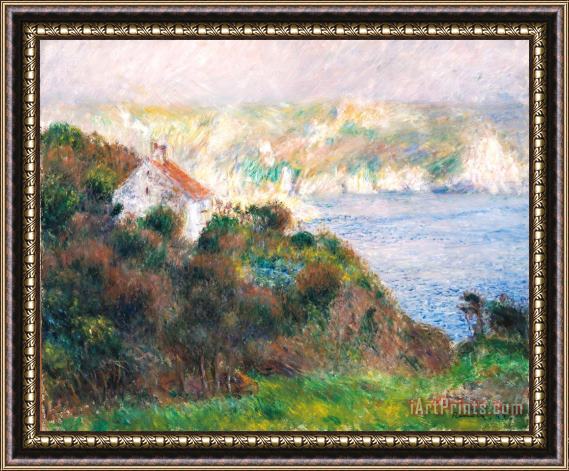 Pierre Auguste Renoir Fog on Guernsey Framed Painting