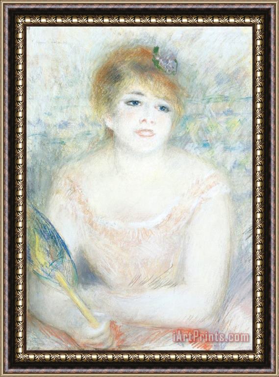 Pierre Auguste Renoir Mlle. Jeanne Samary Framed Print