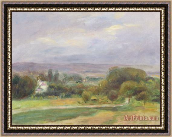Pierre Auguste Renoir The Path Framed Painting