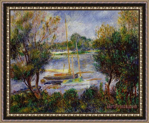 Pierre Auguste Renoir The Seine at Argenteuil Framed Print