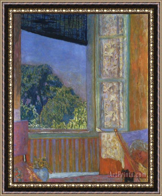 Pierre Bonnard The Open Window Framed Painting