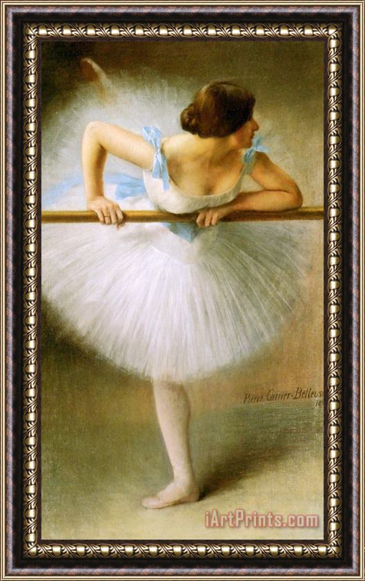 Pierre Carrier Belleuse The Ballerina Framed Print