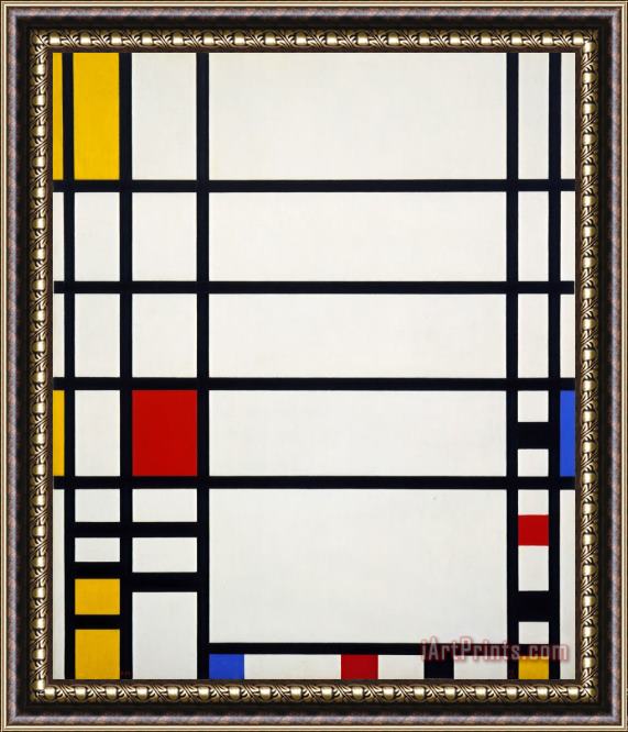 Piet Mondrian Trafalgar Square Framed Print