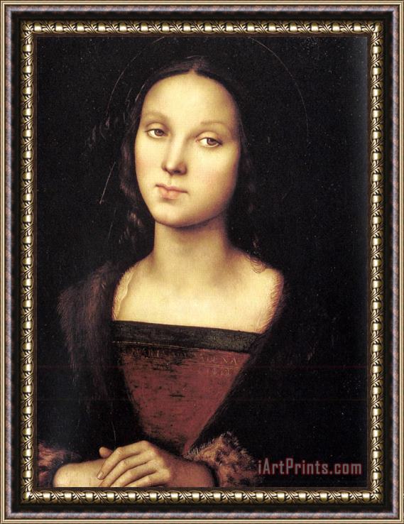 Pietro Perugino Mary Magdalen Framed Painting