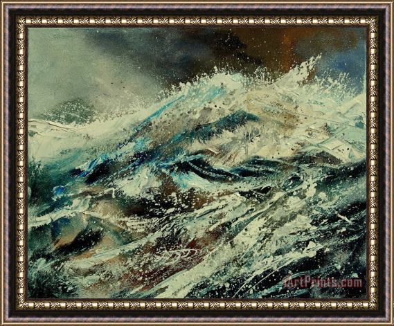 Pol Ledent A Wave Framed Painting