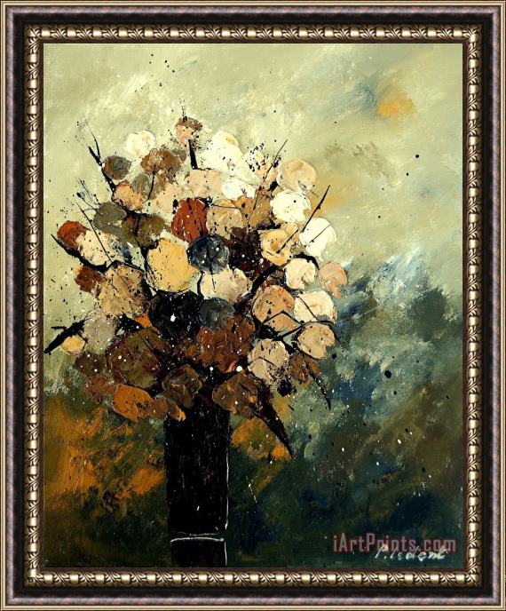 Pol Ledent Bunch of flowers 450140 Framed Painting