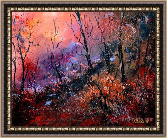 Pol Ledent Magic forest Framed Painting