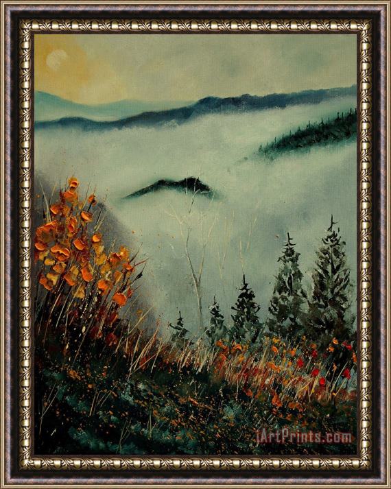 Pol Ledent Mist Today Framed Painting