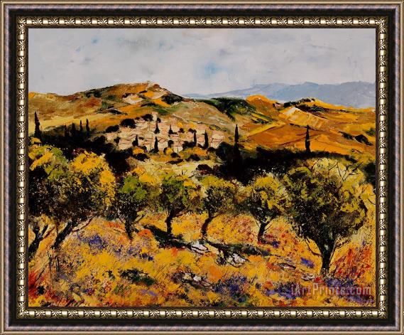 Pol Ledent Provence10080 Framed Painting