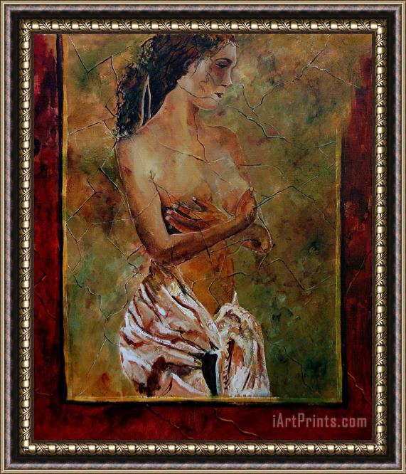 Pol Ledent Roman nude 67 Framed Painting